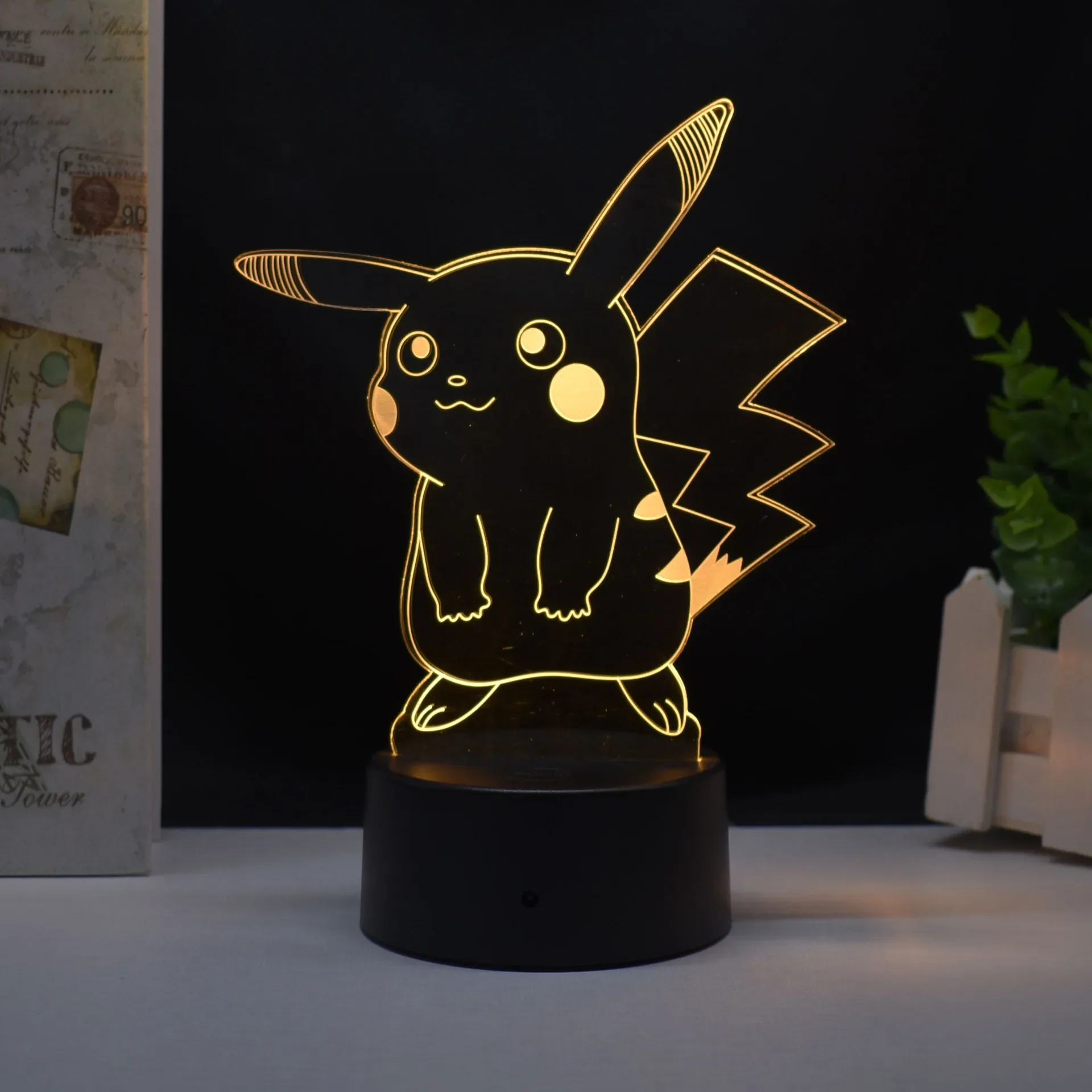 Lámparas 3D LED Pokémon