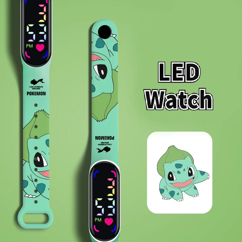 Reloj pulsera Digital LED Pokémon Iniciales