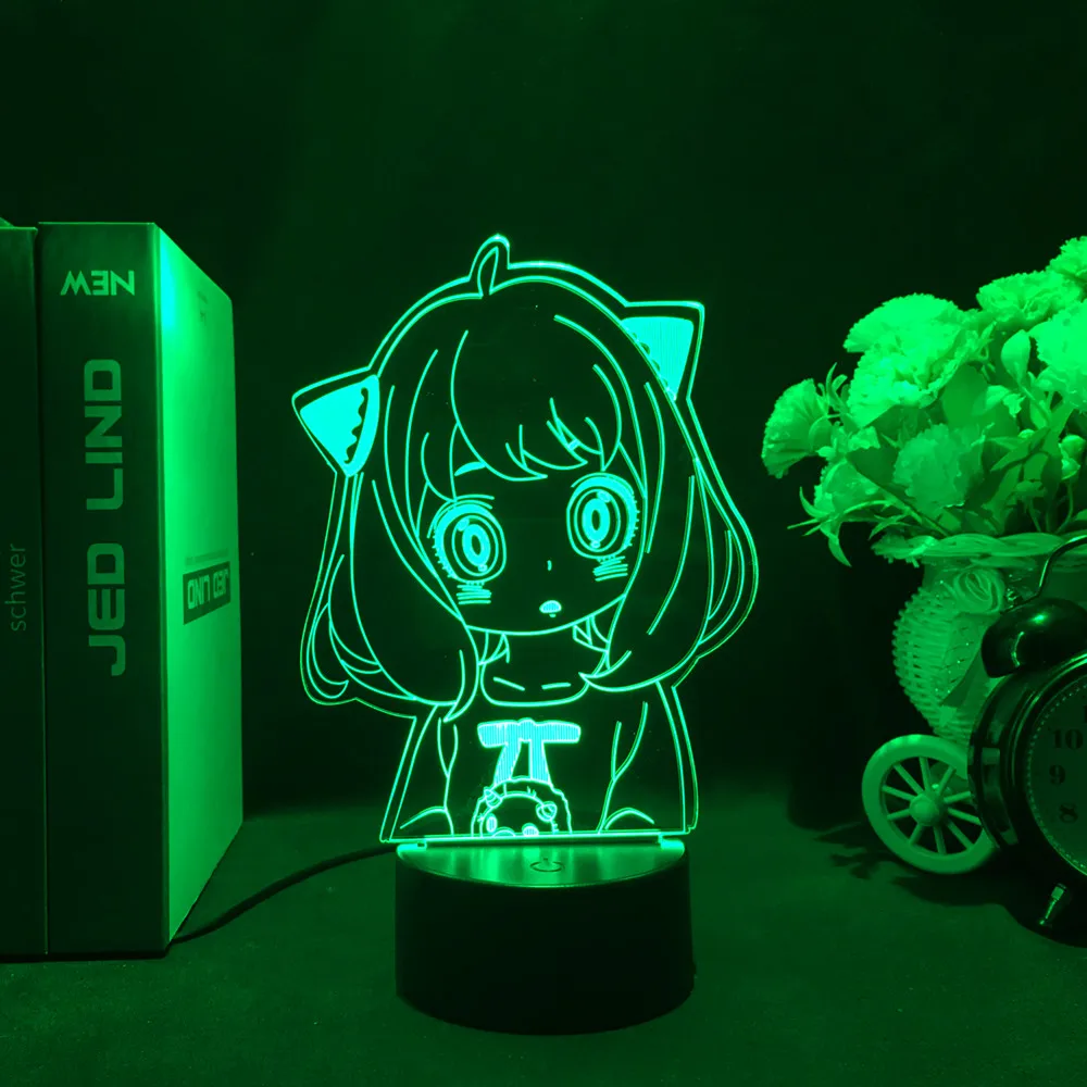 Lámparas 3D LED Spy x Family