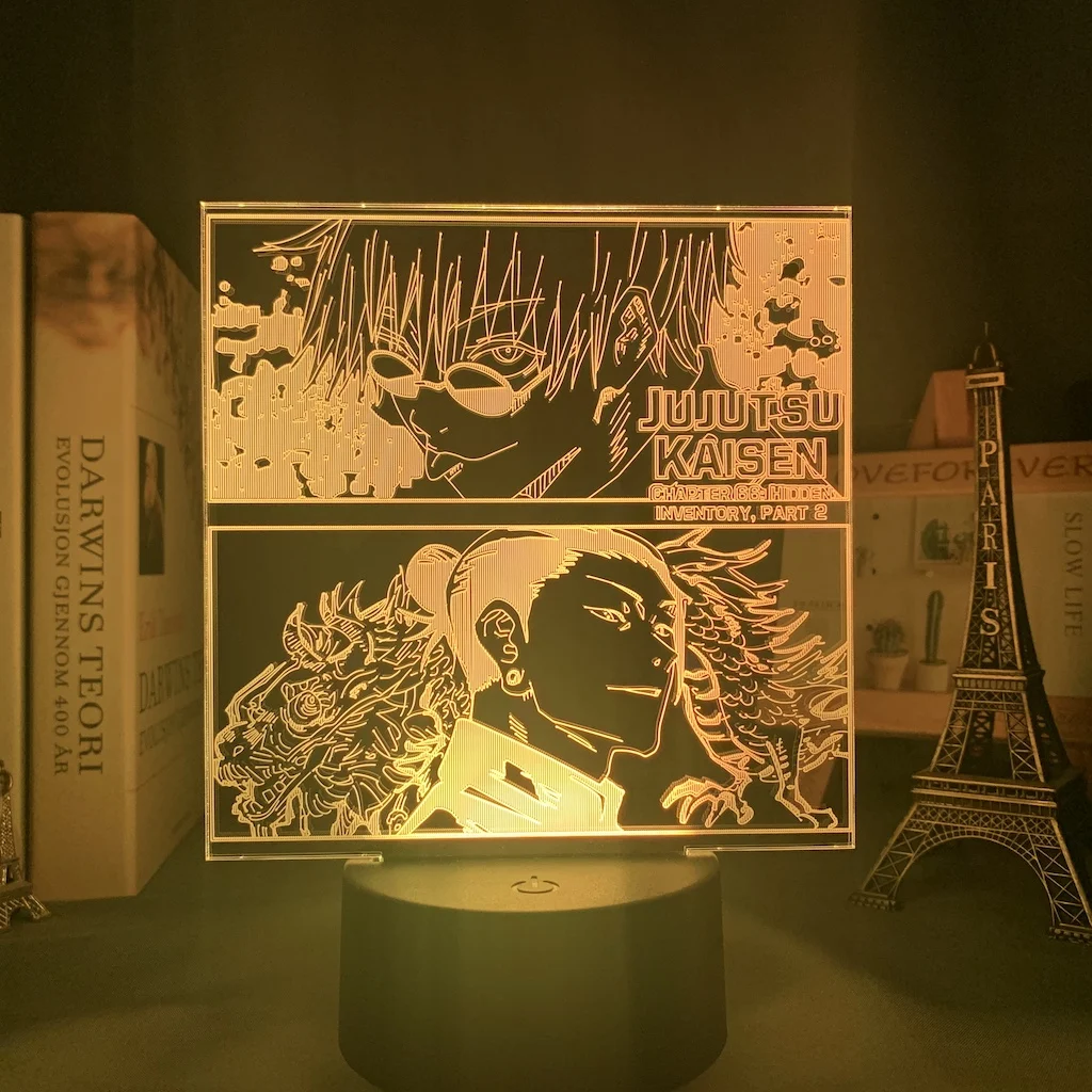 Lámparas 3D LED Jujutsu Kaisen