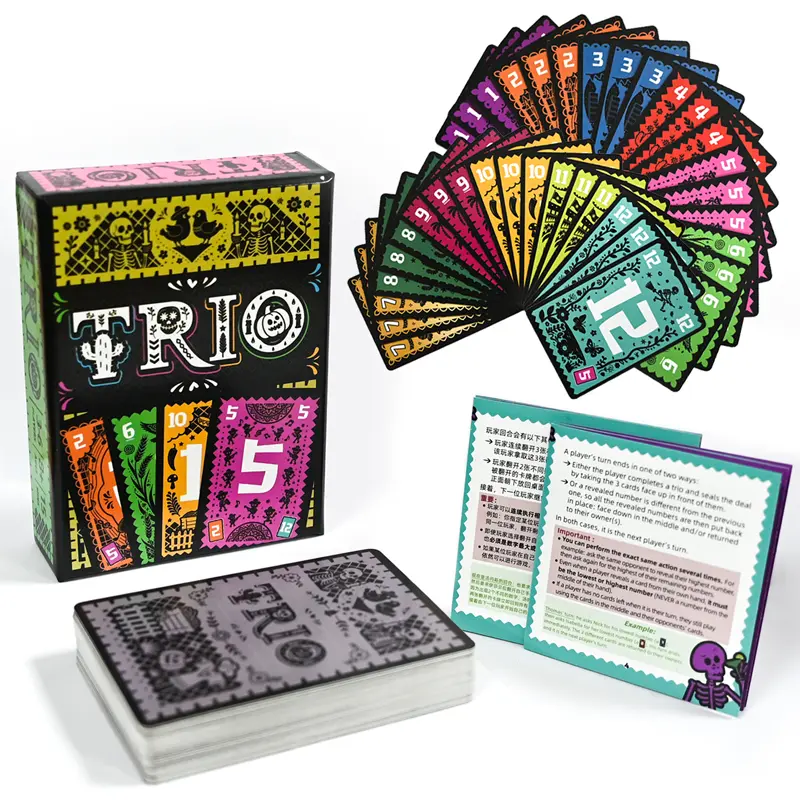 Juego de Cartas TRIO